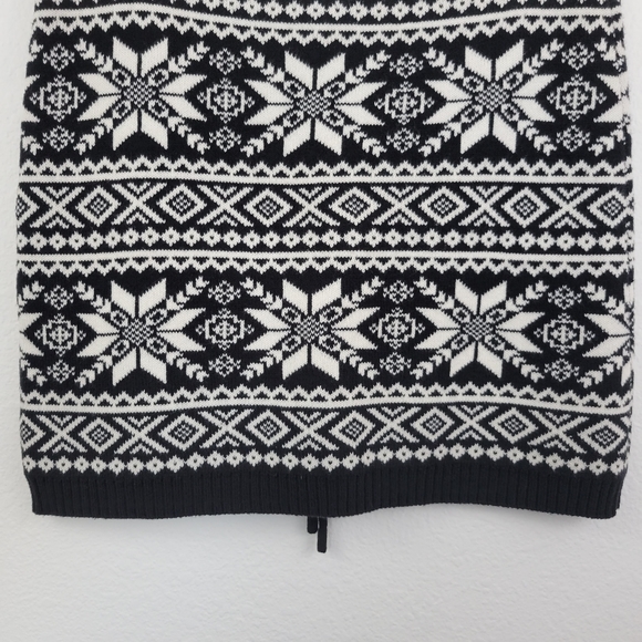 Smudge Black And White Pattern Drawstring Knit Skirt Size Small - Picture 8 of 11